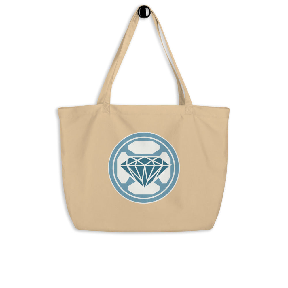 Large organic tote bag