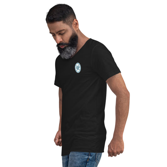 Unisex Short Sleeve V-Neck T-Shirt